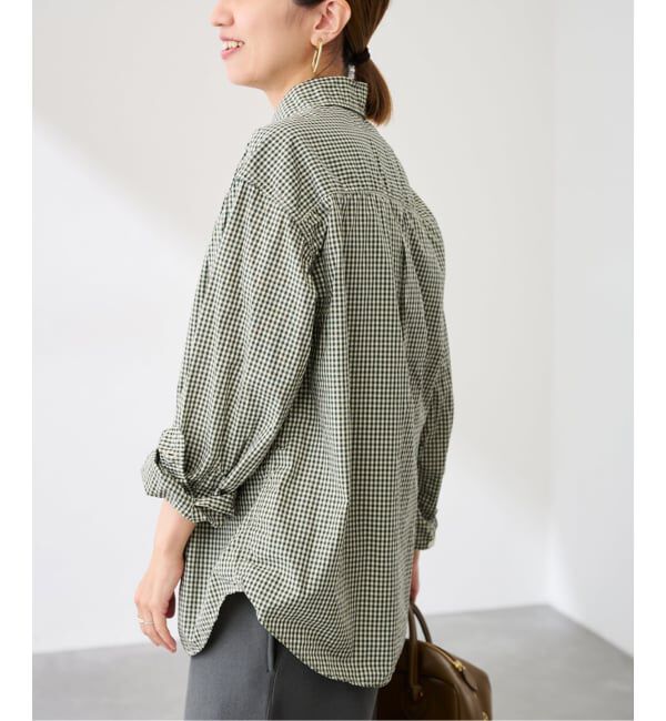 FRAMeWORK「ギンガムチェックシャツ」|シャツ・ブラウス|