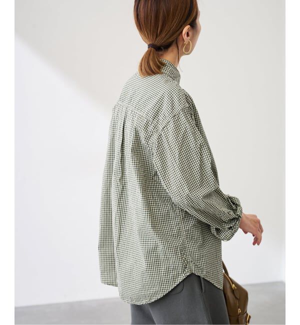 FRAMeWORK「ギンガムチェックシャツ」|シャツ・ブラウス|