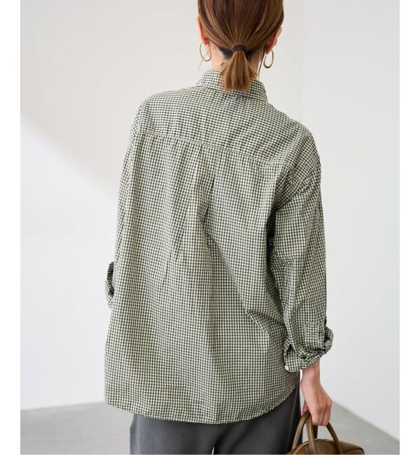 FRAMeWORK「ギンガムチェックシャツ」|シャツ・ブラウス|