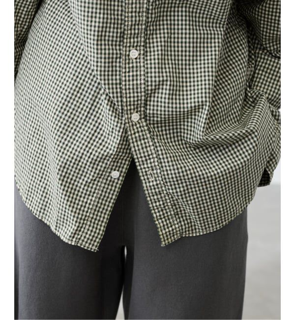FRAMeWORK「ギンガムチェックシャツ」|シャツ・ブラウス|