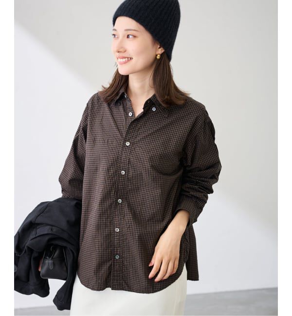 FRAMeWORK「ギンガムチェックシャツ」|シャツ・ブラウス|