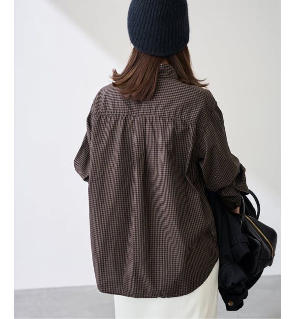 FRAMeWORK「ギンガムチェックシャツ」|シャツ・ブラウス|