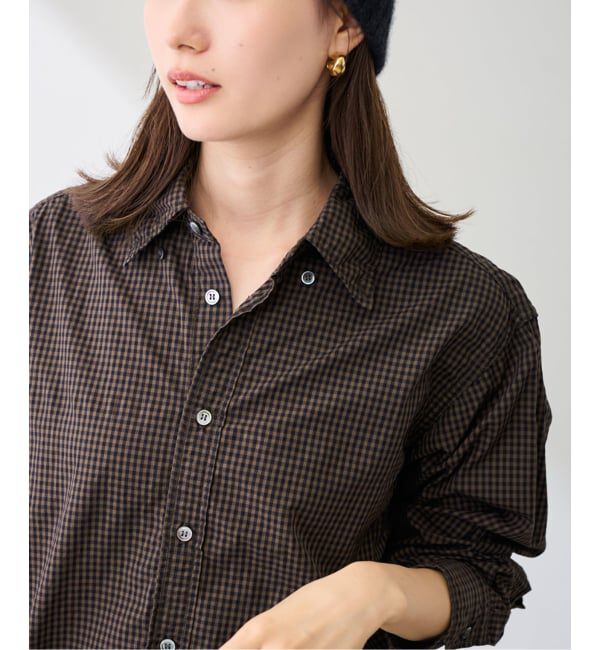 FRAMeWORK「ギンガムチェックシャツ」|シャツ・ブラウス|