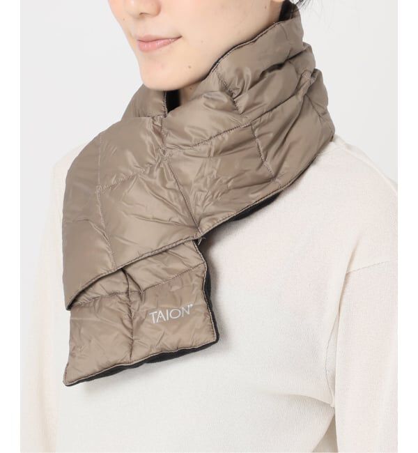 FRAMeWORK「TAION/タイオン BASIC DOWN スカーフ」|マフラー|