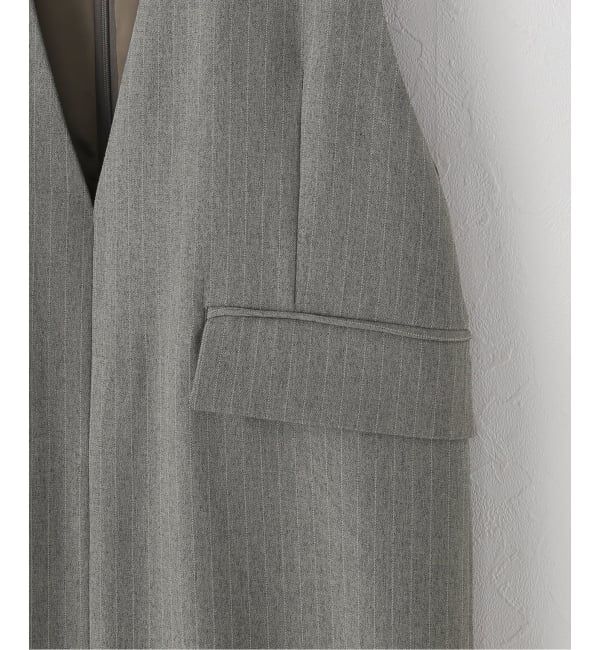 Spick and Span「《WEB限定 / 追加》ダブルクロスVネックワンピース」|ワンピース|