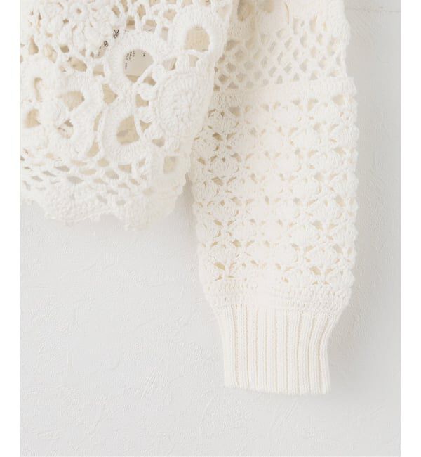 Spick and Span「カギ針ローゲージカーディガン」|カーディガン|