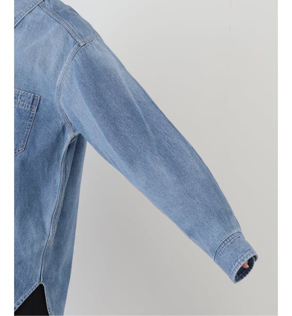 FRAMeWORK「UNION HERCULES/ユニオンヘラクレス MADE デニムハーフジップシャツ」|シャツ・ブラウス|