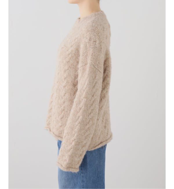 FRAMeWORK「LAUREN MANOOGIAN CABLE CREWNECK」|ニット・セーター|