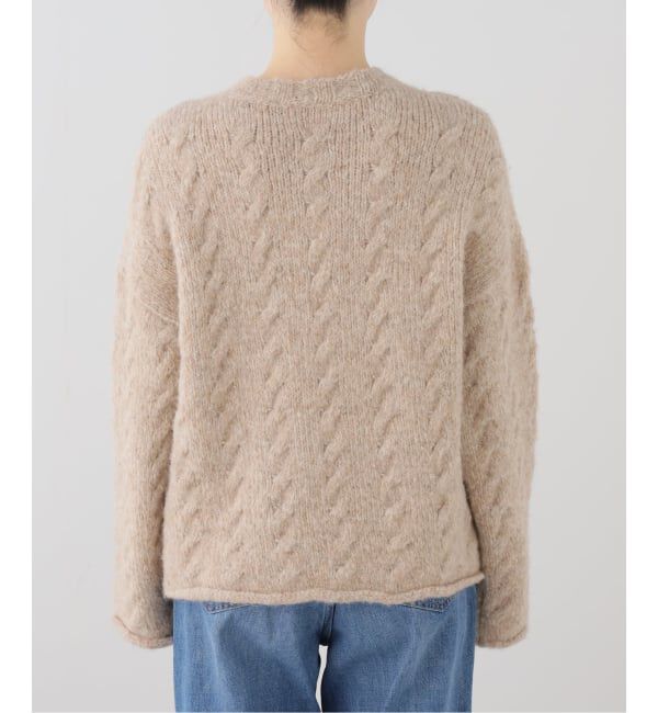 FRAMeWORK「LAUREN MANOOGIAN CABLE CREWNECK」|ニット・セーター|