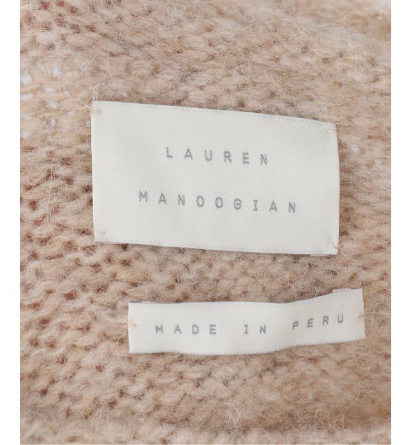 FRAMeWORK「LAUREN MANOOGIAN CABLE CREWNECK」|ニット・セーター|