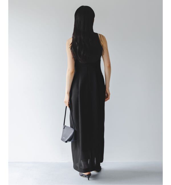 NOBLE「《予約・セットアップ対応》ドンゴロスカーブワンピース」|ワンピース|