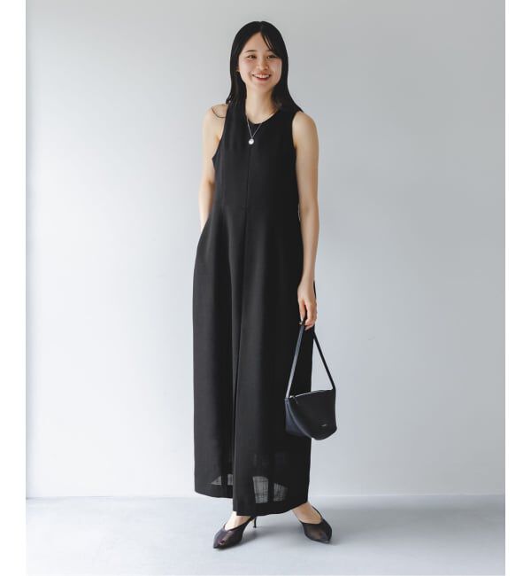 NOBLE「《予約・セットアップ対応》ドンゴロスカーブワンピース」|ワンピース|