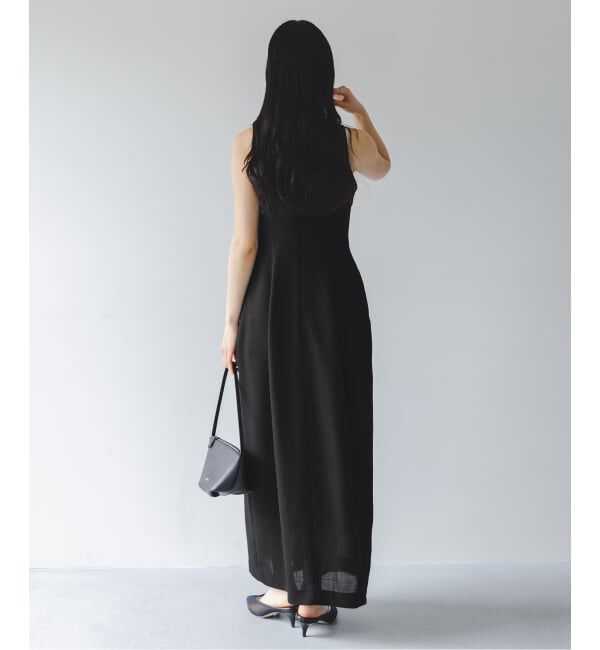 NOBLE「《予約・セットアップ対応》ドンゴロスカーブワンピース」|ワンピース|