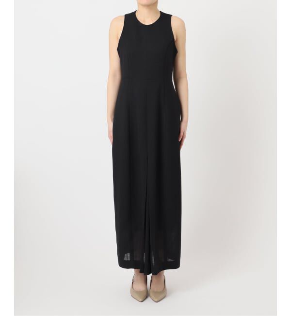 NOBLE「《予約・セットアップ対応》ドンゴロスカーブワンピース」|ワンピース|