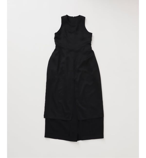 NOBLE「《予約・セットアップ対応》ドンゴロスカーブワンピース」|ワンピース|