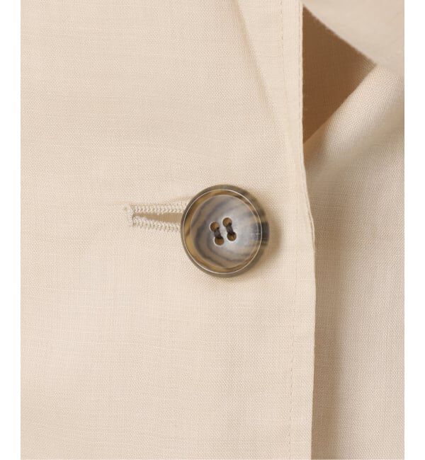 Spick and Span「《手洗い可 / 追加予約》ラミーミックスシアージャケット」|テーラードジャケット|