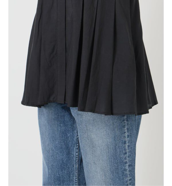 Spick and Span「《手洗い可 / 予約》C/Rボイルタックノースリーブブラウス」|シャツ・ブラウス|