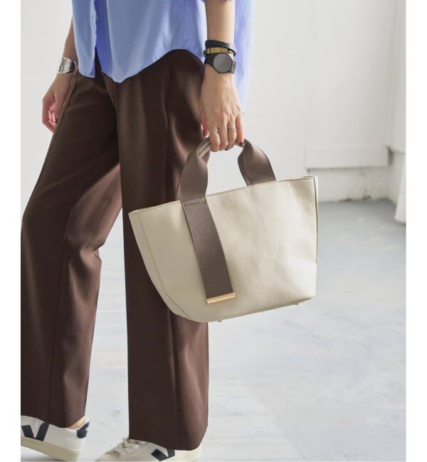  「《追加予約3/大容量&500mlペットボトル収納◎》LE TALON BELT M トート」|トートバッグ|