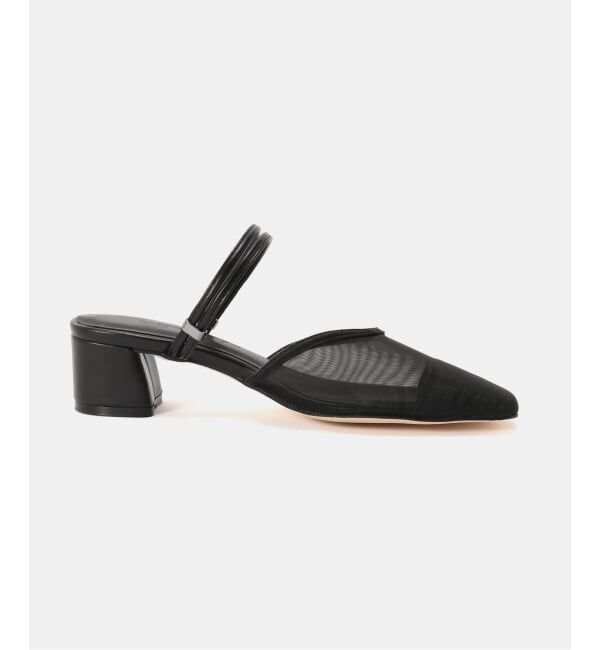  「4cmオブリークアンクルチュールミュール」|パンプス|