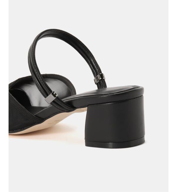  「4cmオブリークアンクルチュールミュール」|パンプス|