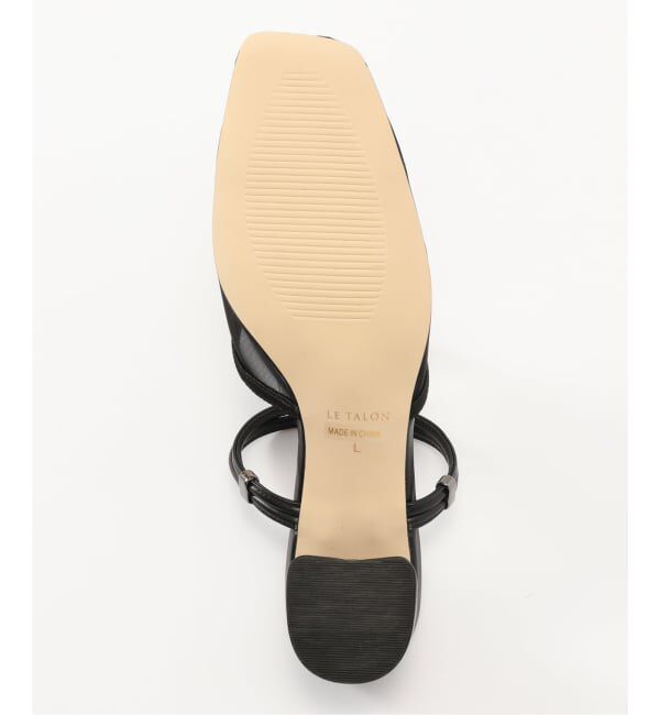  「4cmオブリークアンクルチュールミュール」|パンプス|