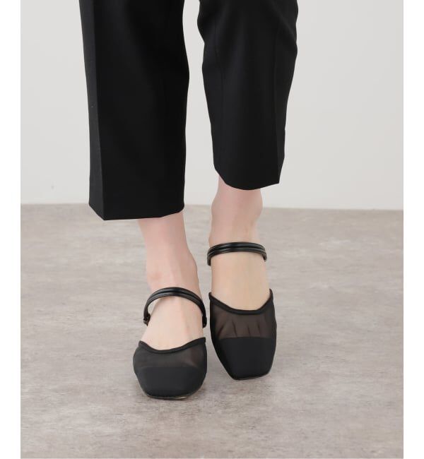  「4cmオブリークアンクルチュールミュール」|パンプス|