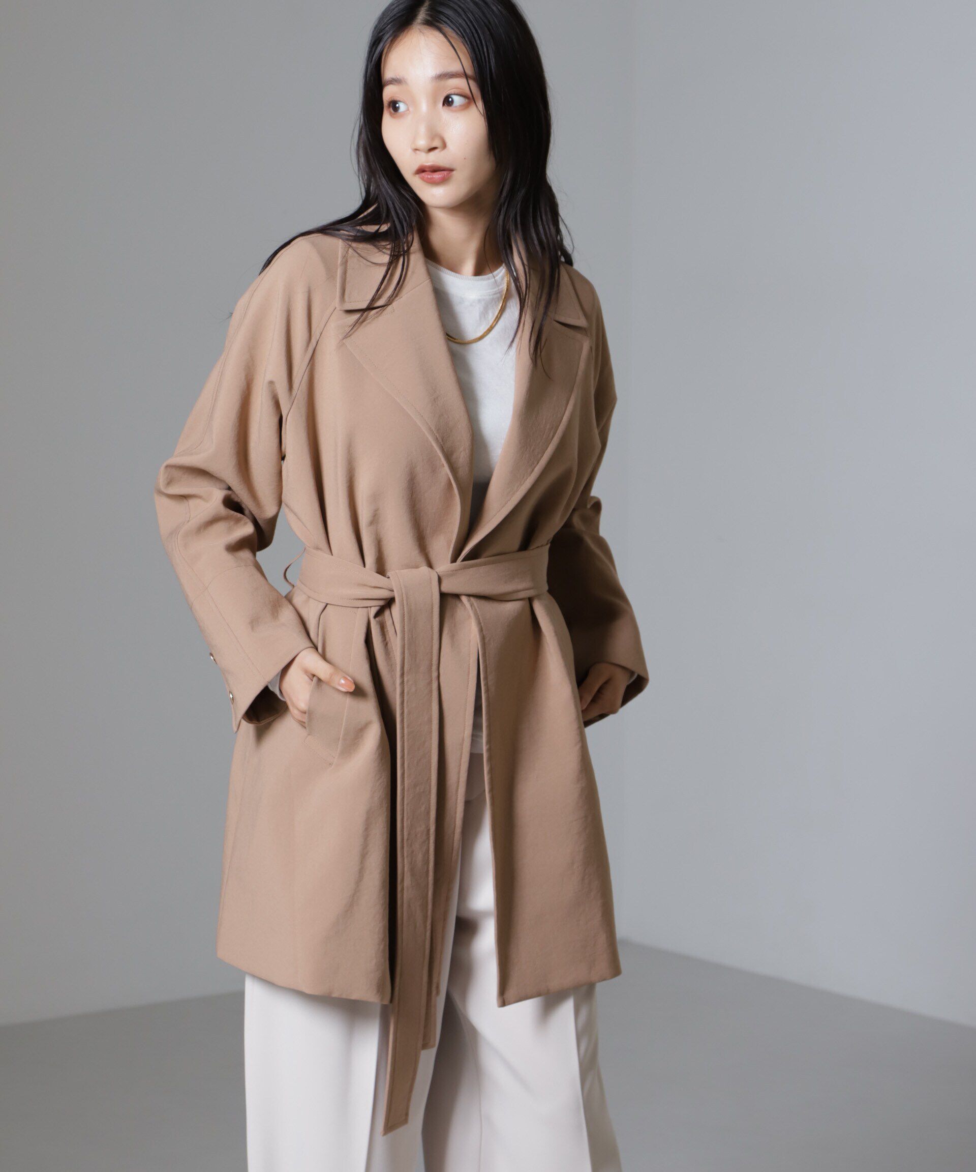 nano･universe「ベルテッドミドルコート」|その他|