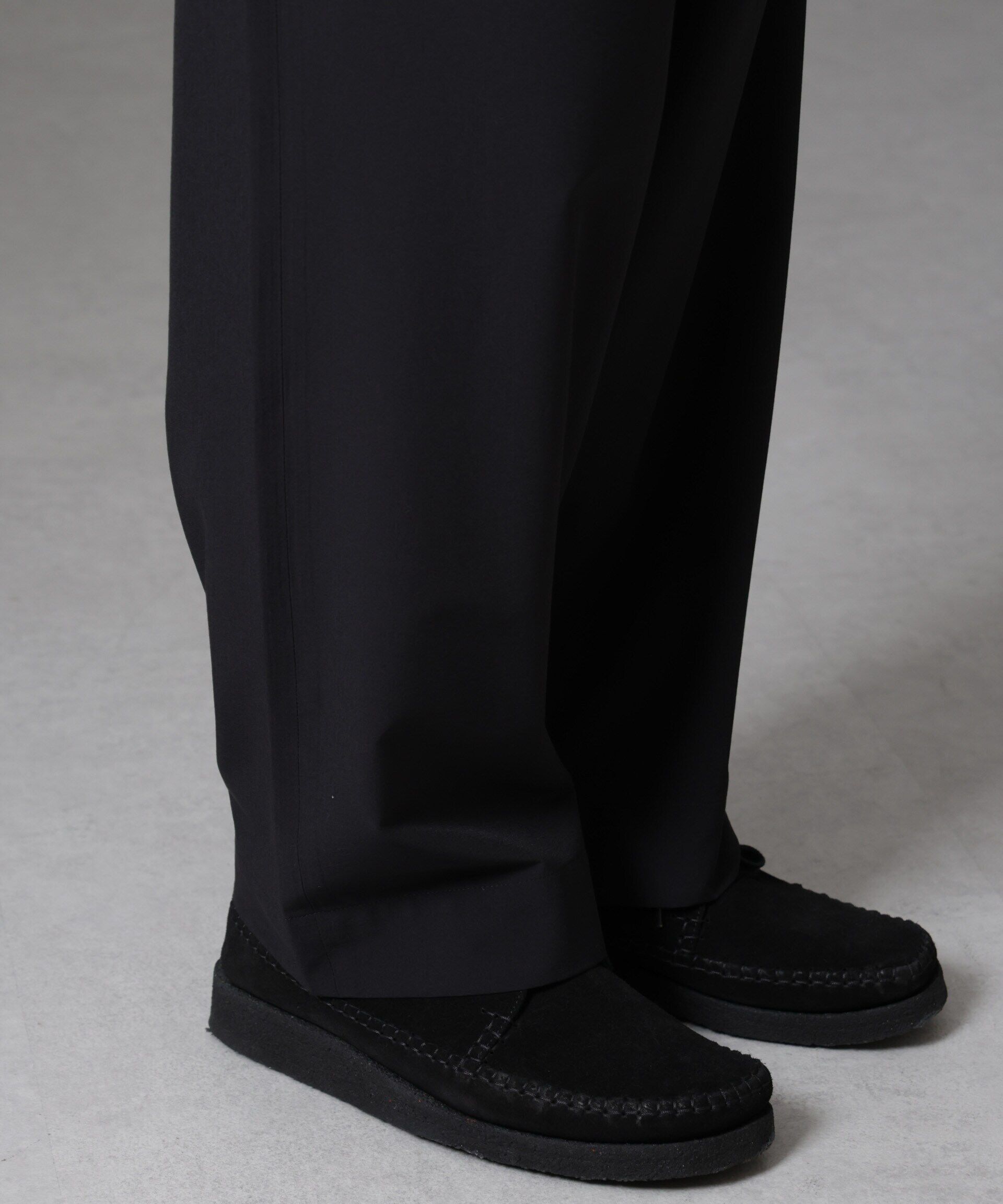 nano･universe「ストレッチワイドイージーパンツ(セットアップ可)」|チノ|