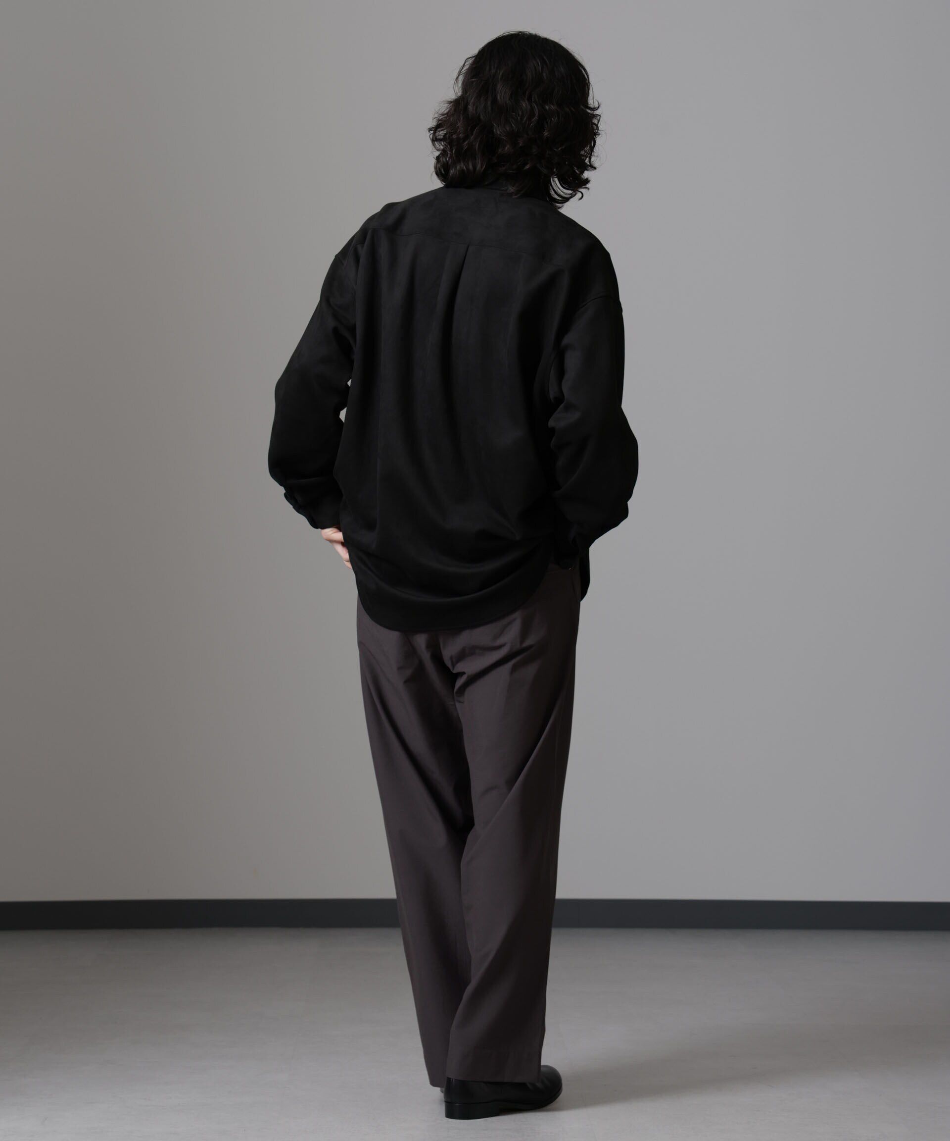 nano･universe「ストレッチワイドイージーパンツ(セットアップ可)」|チノ|