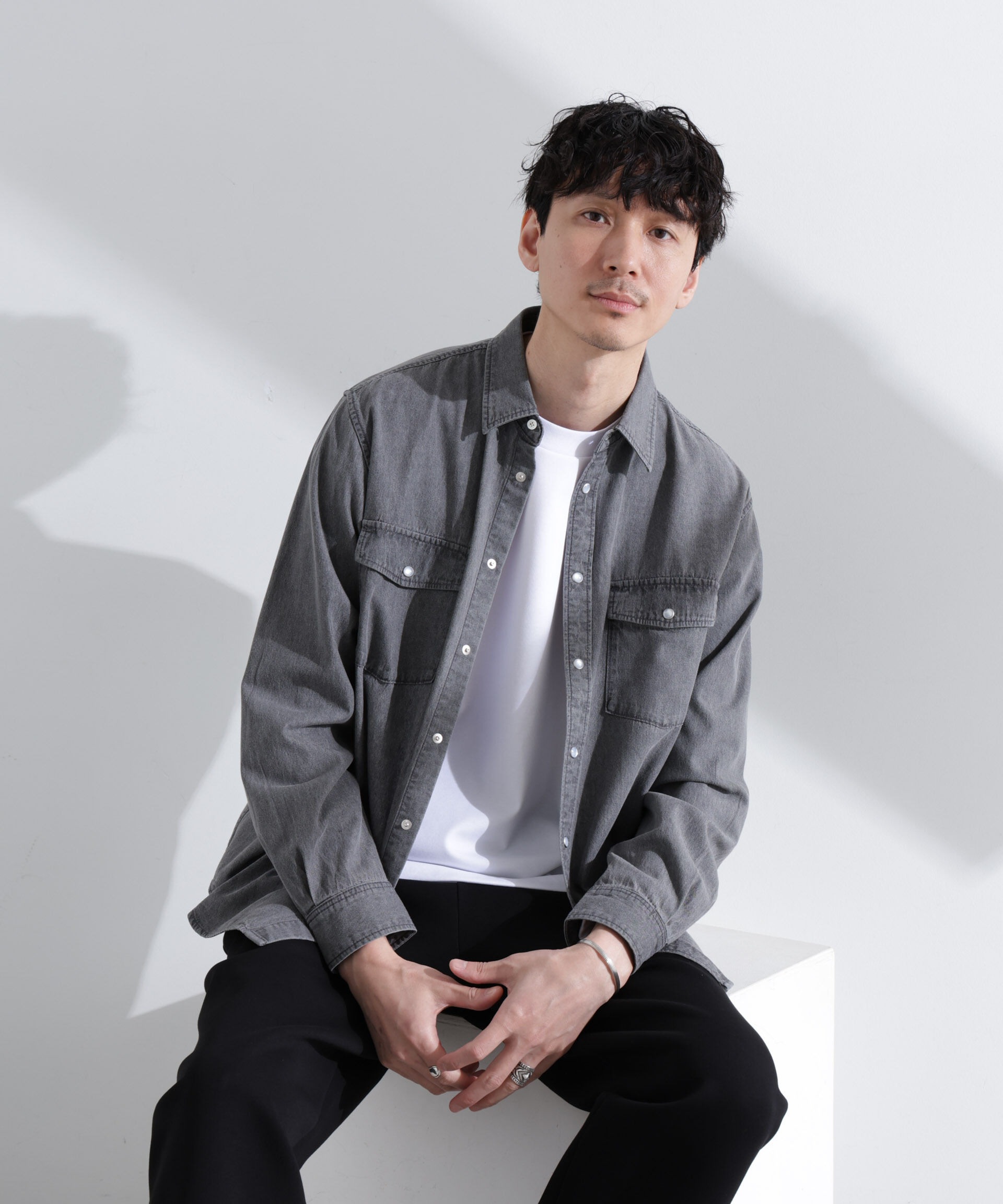  「「MC」&rdquo;TIMELESS WARDROBE&rdquo; デニムシャツ」|シャツ・ブラウス|