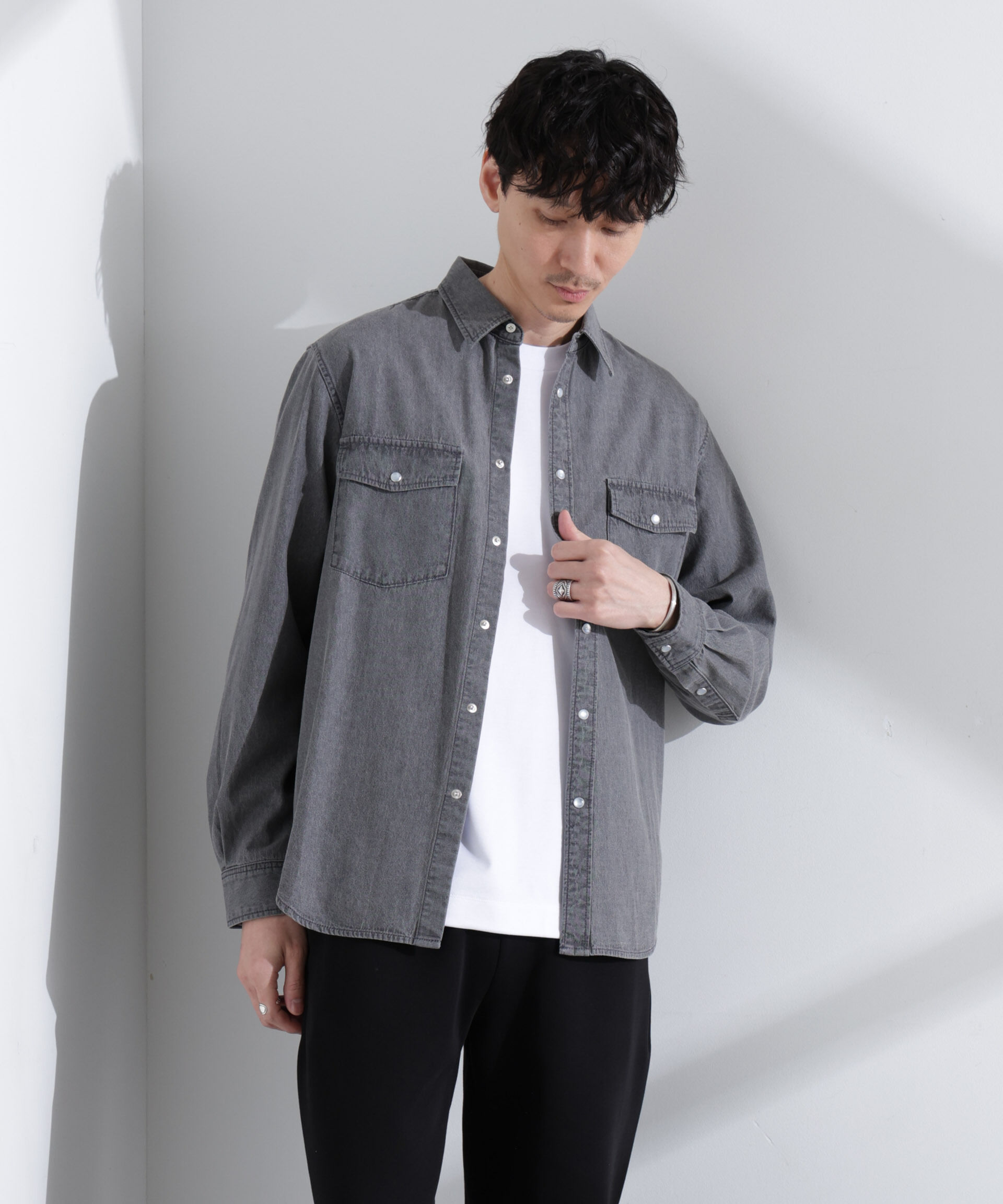  「「MC」&rdquo;TIMELESS WARDROBE&rdquo; デニムシャツ」|シャツ・ブラウス|