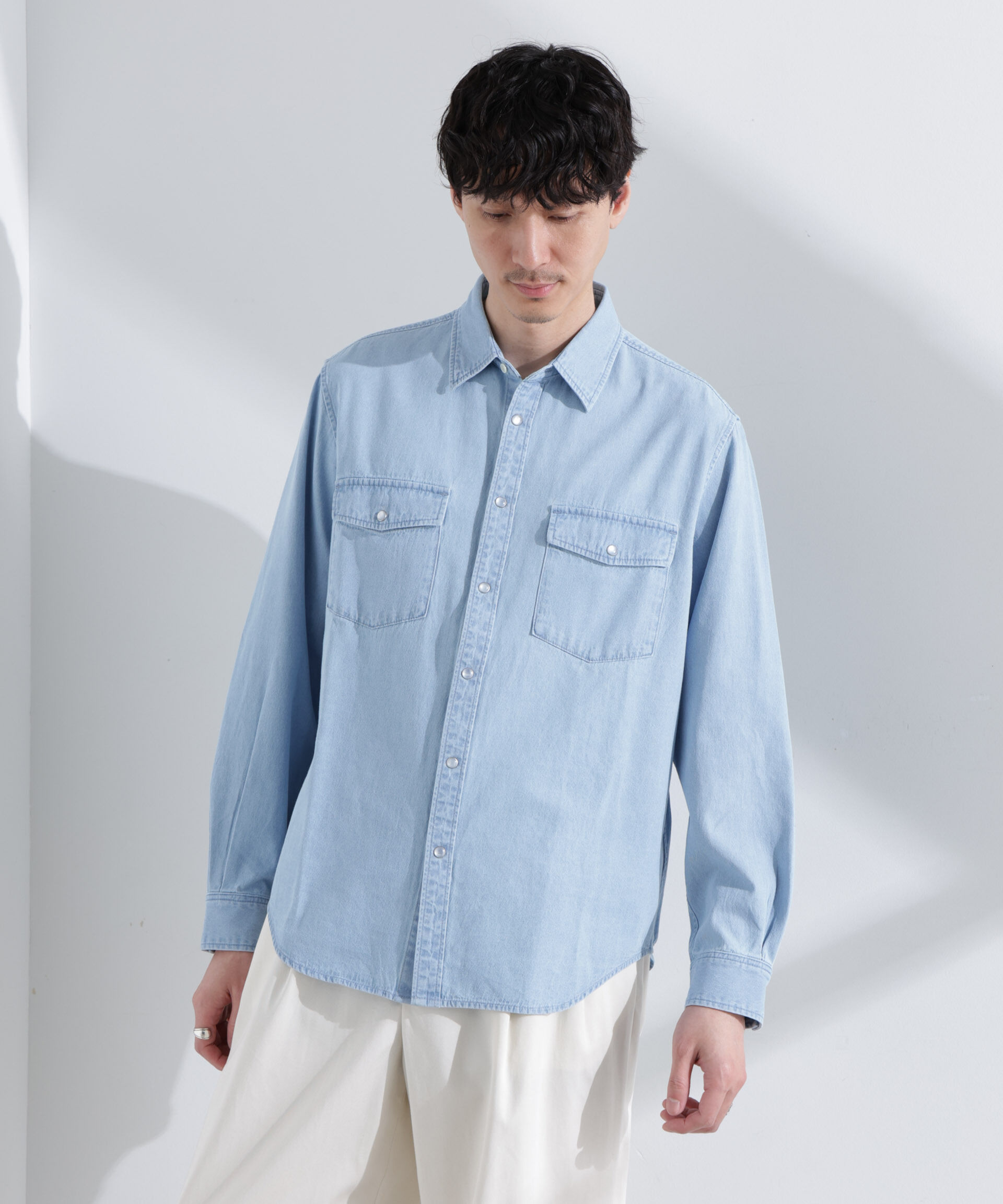  「「MC」&rdquo;TIMELESS WARDROBE&rdquo; デニムシャツ」|シャツ・ブラウス|