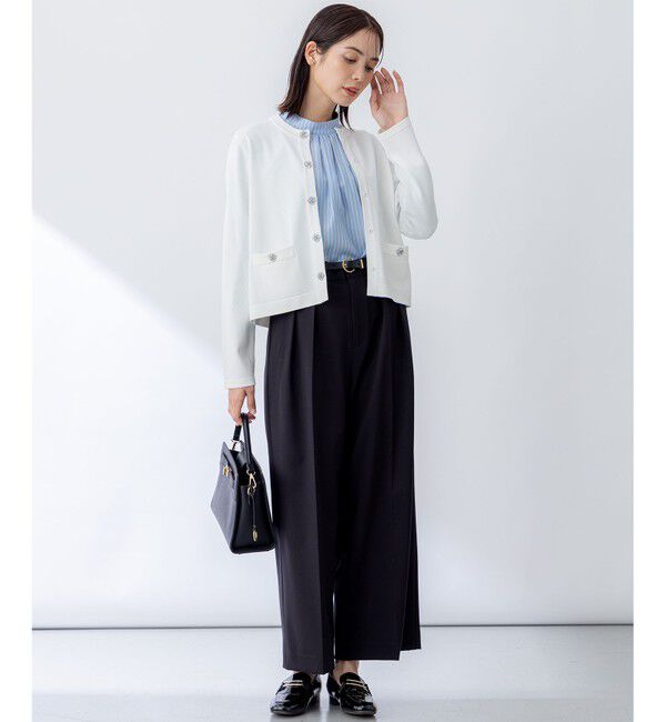 組曲「リヨセルシャーティングハイネック ブラウス」|シャツ・ブラウス|