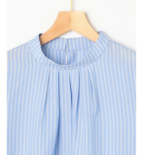 組曲「リヨセルシャーティングハイネック ブラウス」|シャツ・ブラウス|