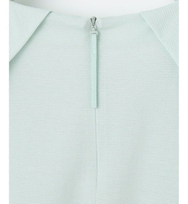 自由区「【洗える】ボリュームスリーブピケ カットソー」|Tシャツ・カットソー|