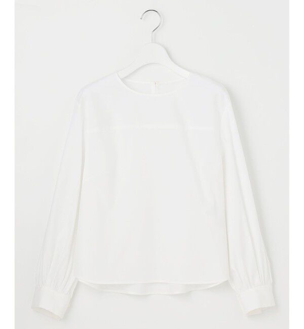 自由区「【洗える】SOMELOSクロップド丈 ブラウス」|シャツ・ブラウス|