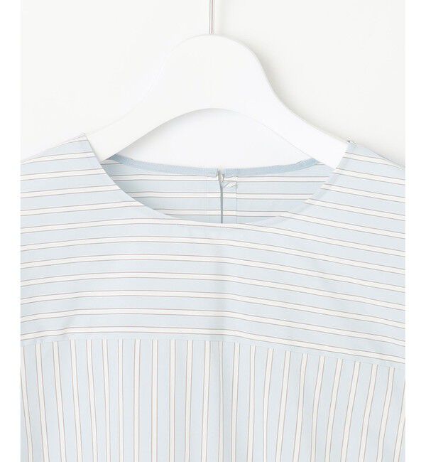 自由区「【洗える】SOMELOSクロップド丈 ブラウス」|シャツ・ブラウス|