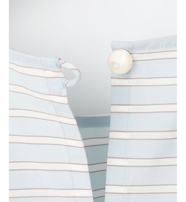 自由区「【洗える】SOMELOSクロップド丈 ブラウス」|シャツ・ブラウス|