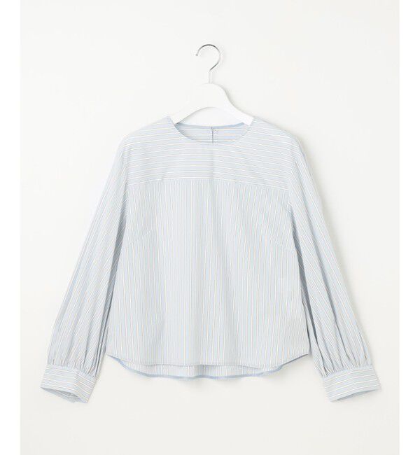 自由区「【洗える】SOMELOSクロップド丈 ブラウス」|シャツ・ブラウス|