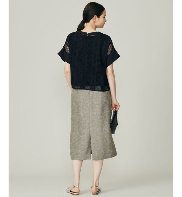 自由区「【洗える】ルーレックスジャカード スカート」|スカート|