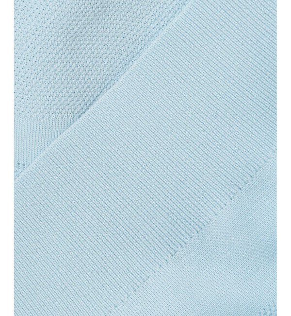 23区「【洗える】ラスターコットンポリエステル ニット」|ニット・セーター|