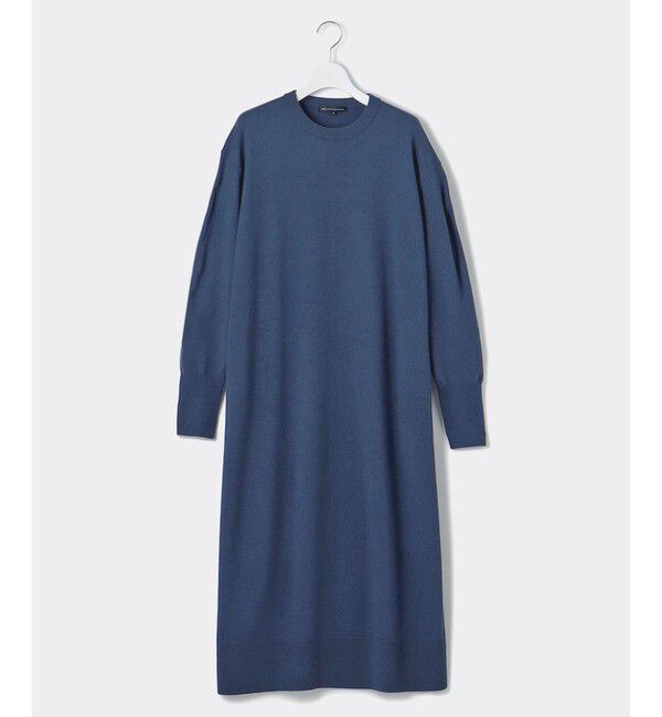 23区「【洗える】ウールカシミヤ ニットワンピース」|ワンピース|