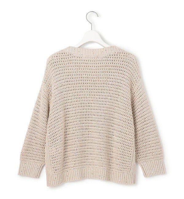 23区「【洗える】スパングル ボートネック ニット」|ニット・セーター|