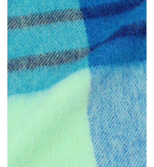 23区「カシミヤ チェック マフラー」|マフラー|