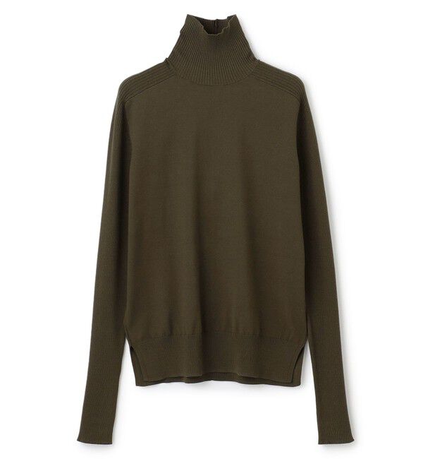 BEIGE,「【洗える】WILLOW / サムホールハイネックニット」|ニット・セーター|