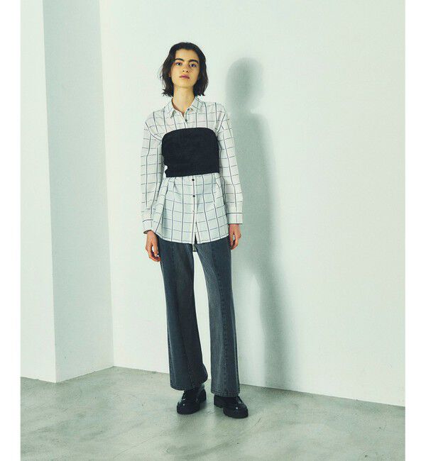 Diagram「ベアレイヤードシャツトップ」|シャツ・ブラウス|