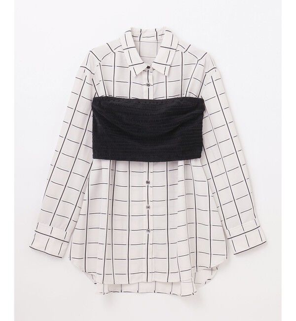 Diagram「ベアレイヤードシャツトップ」|シャツ・ブラウス|