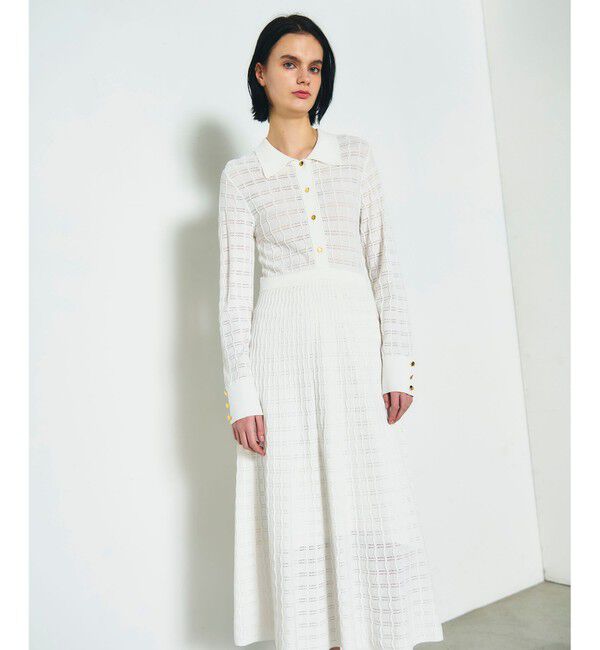 Diagram「ウェーブニットワンピース」|ワンピース|