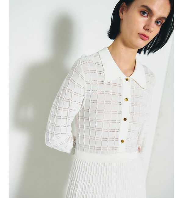 Diagram「ウェーブニットワンピース」|ワンピース|