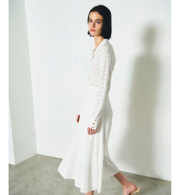 Diagram「ウェーブニットワンピース」|ワンピース|